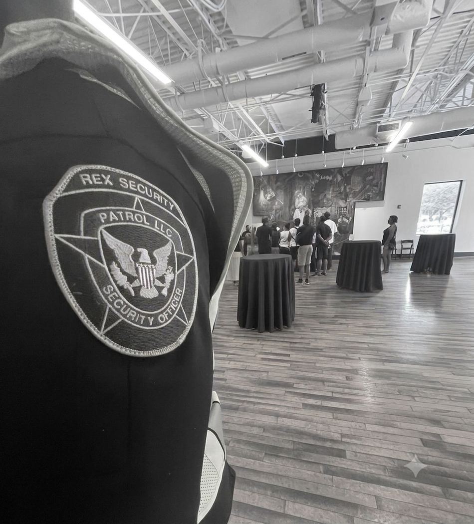 Rex Security Patrol LLC officer uniform badge